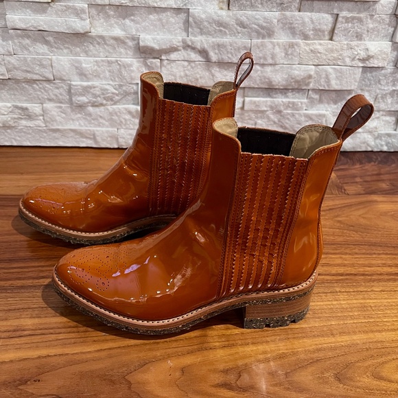 The Office of Angela Scott Chelsea "Miss Kate" Boots in Sienna (with box) - Picture 4 of 7